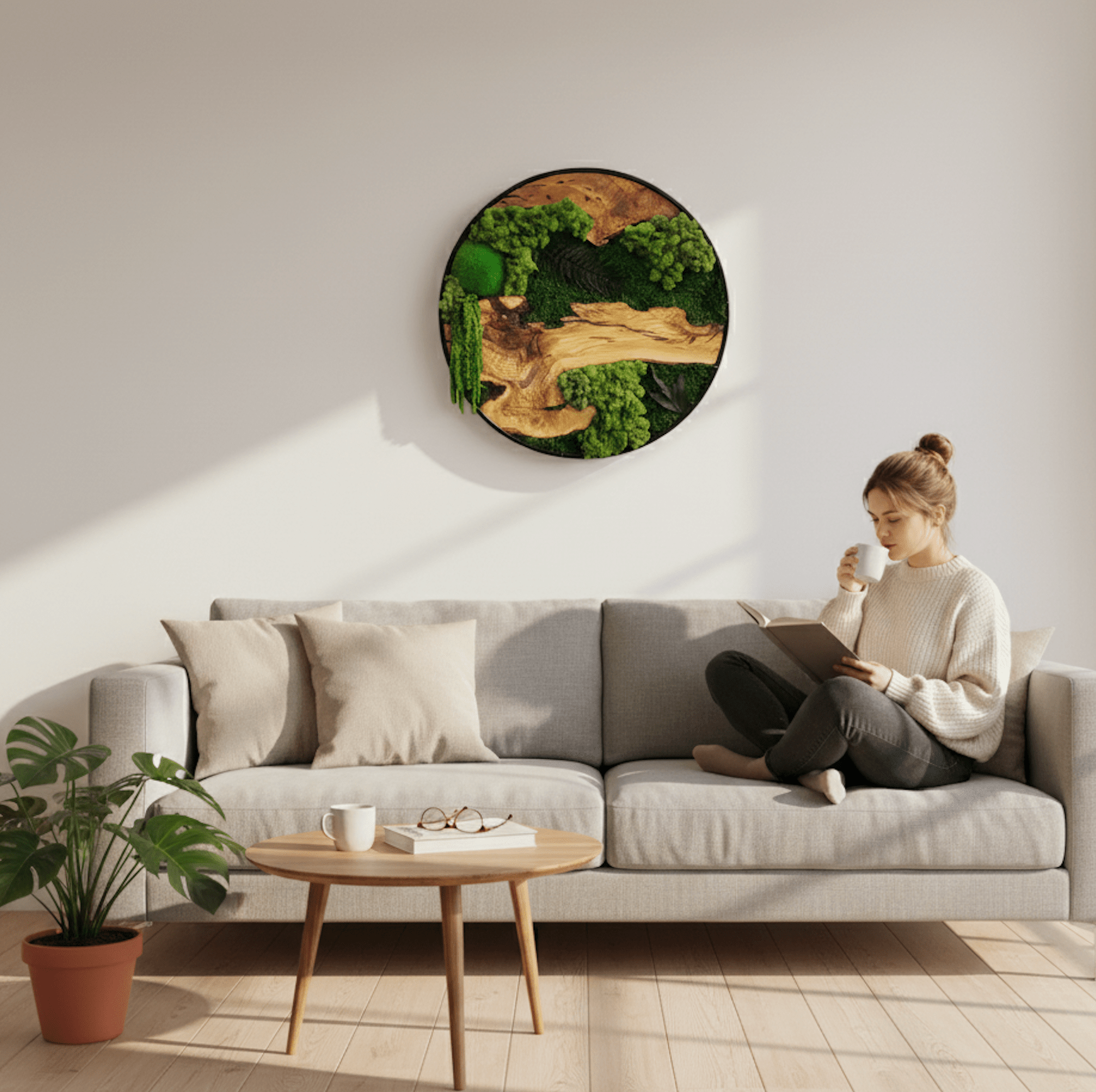 12 Brilliant Ways to Bring Nature Into Your Home Without the Maintenance Hassle - MOSSMOOD